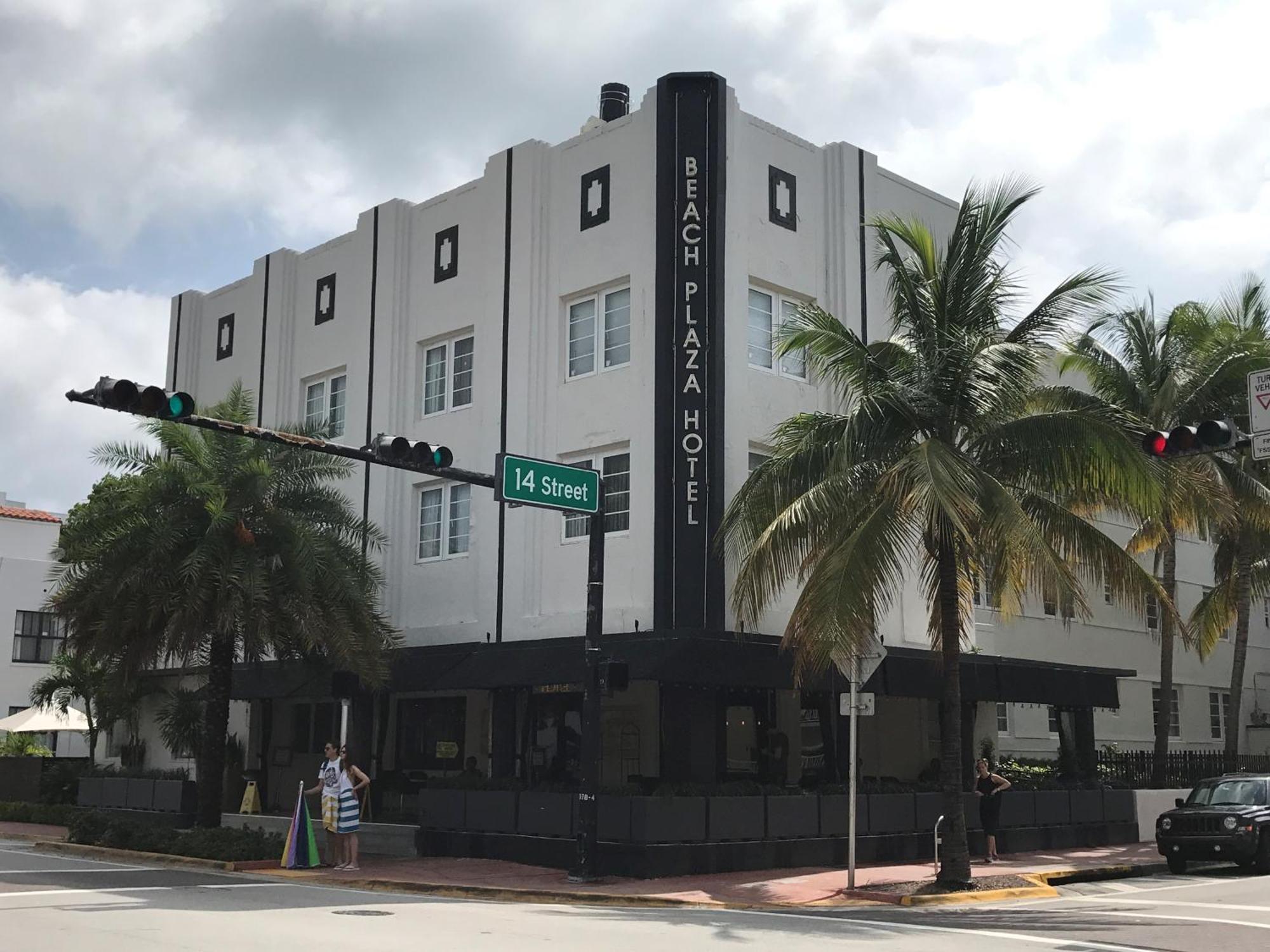 South Beach Plaza Hotel Miami Beach Exterior foto